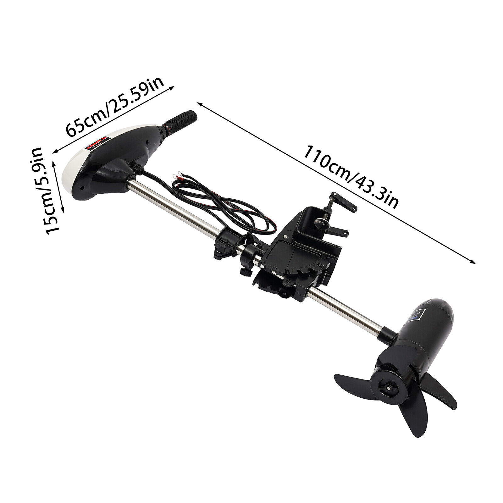 Motore fuoribordo elettrico 12 - Fishing Kayak Trolling Motor recensione e prezzo