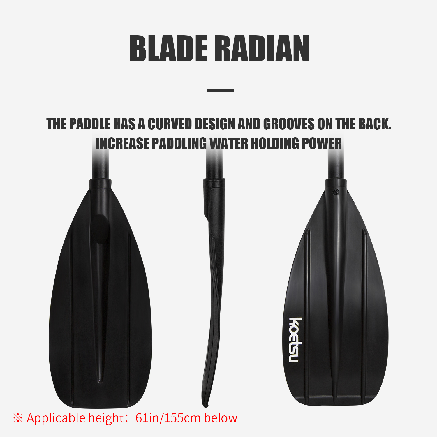 KOETSU pagaia per kayak a dopp - Fishing Kayak Paddle recensione e prezzo