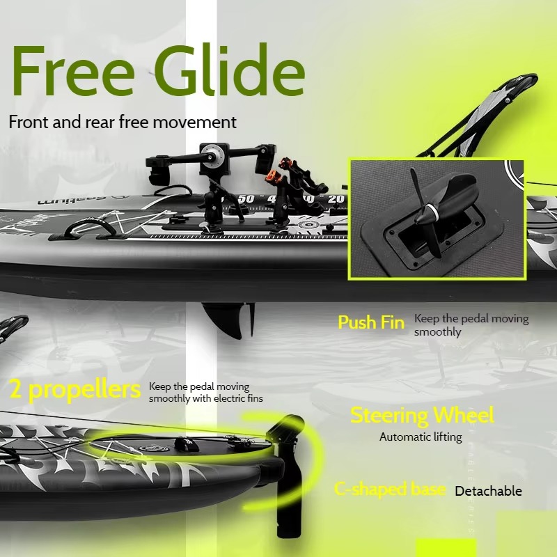 Kayak da Pesca Gonfiabile 2-in - Fishing Kayak Paddle recensione e prezzo