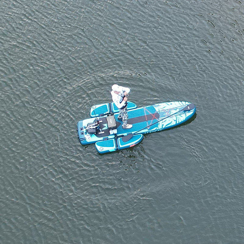 Pesca con due piattaforme gall - Fishing Kayak Paddle recensione e prezzo
